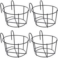 4 Pack Hanging Planters For Railings Rail Planter