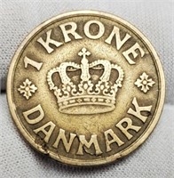 1926 Denmark One Krone
