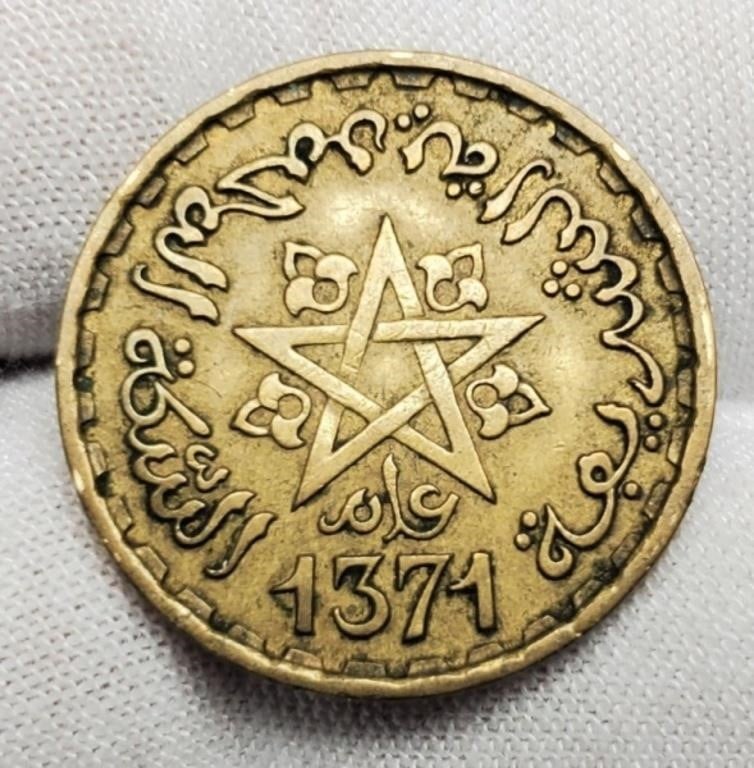 1952/1371 Morocco 20 Francs