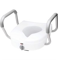 $80 5” Toilet Seat Riser with Arms
