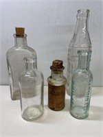 5 Old Bottles Valley Stove Polish Dr Jaynes Etc