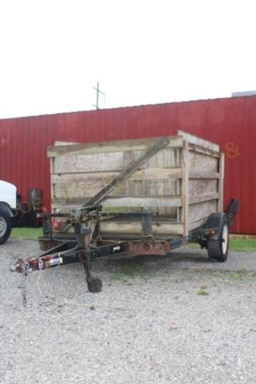 2015 Commander Marine Trailer Converted To Cargo,