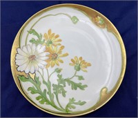 France Hand Painted Plate with Daisies