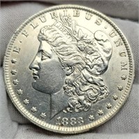 1883-O Morgan Silver Dollar BU
