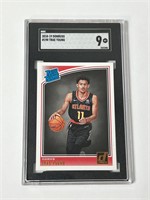 2018 Donruss Trae Young Rated Rookie SGC 9
