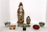 Pre war Japan porcelain figures