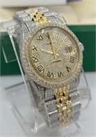 Rolex Datejust 12 Ct Diamond Watch