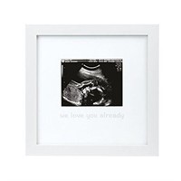 'We Love You Already' Sonogram Frame