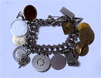 Charm Bracelet with Several marked