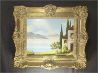 Original Oil Painting by Listed Artist Hubert