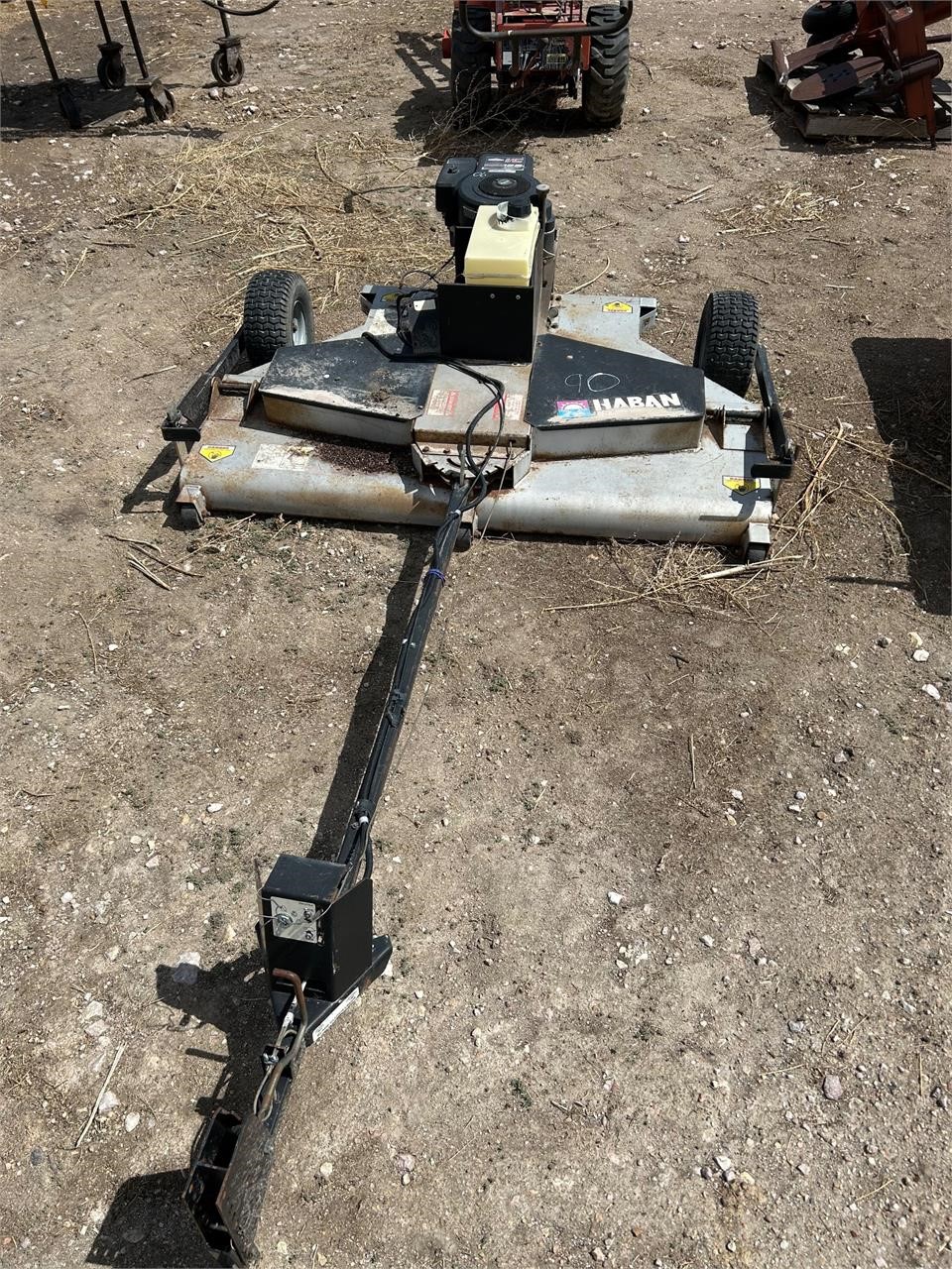 Haban Pull Type finish mower