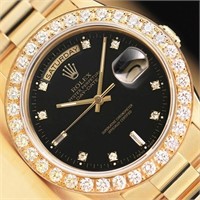 Rolex Men Day Date President 2.50 Ct Watch