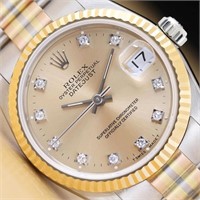 Rolex Datejust Tridor Diamond Watch