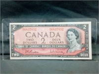 1954 Canadian $2. Bank Note
