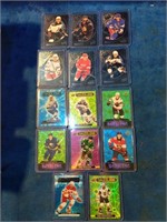 Metal cards, mostly rookies, and dazzlers