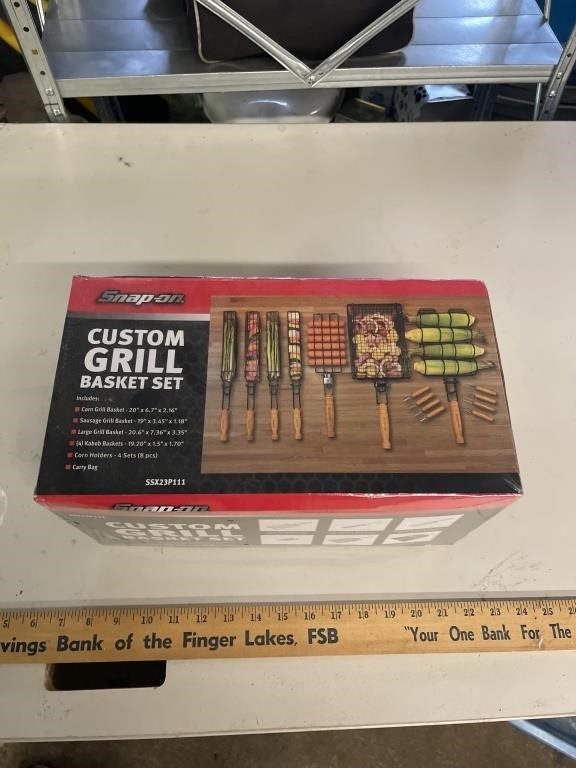 Snap on grill set
