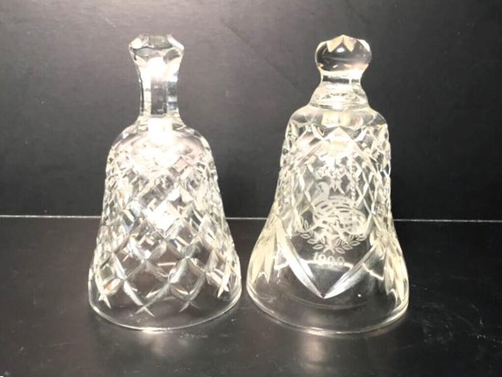 Waterford Crystal Bells Lot of 3