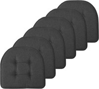 6-PK Sweet Home Collection Chair Cushion Memory