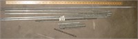 Assorted All Thread Steel Rods
