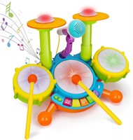 Kids Drum Set Musical Toys