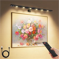 LED Picture Light for Wall Art  Rechargeable