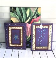 Floral Theme Paintings on Canvas