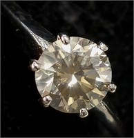 $9195 14K  Diamond (1.01Ct,I1,Light Yellowish Gree