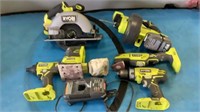 Assorted Ryobi Power Tools