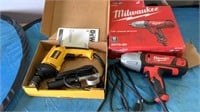 Assortment of Corded Power Tools