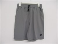Fila Boy's Active Shorts, Grey, Size XL 14/16