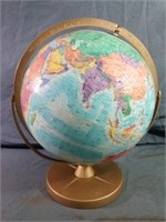 Vintage World Globe Measures 12" Diameter