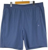 Gaiam Men's Shorts, Blue, Large