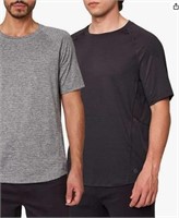 Mondetta Men's 2 Pack Evolution Tshirt, Large