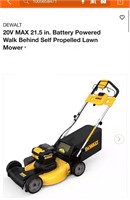 Dewalt self propelled lawn mower (tool only)