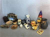 Around The World Decor Lot Includes Items From