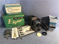 Edigar Metal Projector In Box W/Accessories &
