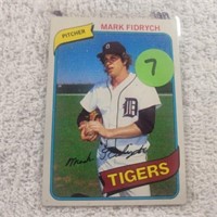 1980 Topps The Bird Mark Fidrych