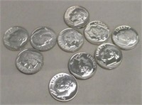 10-1961 SILVER PROOF ROOSEVELT DIMES