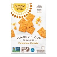 Simple Mills Almond Flour Cheddar  10oz (2ct)