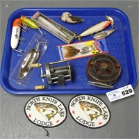 Assorted Fishing Reels & Lures