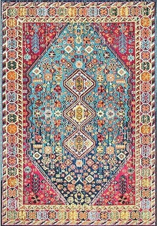 5'x8' nuLOOM Erline Colorful Bohemian Area Rug,