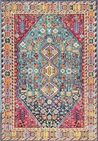 5'x8' nuLOOM Erline Colorful Bohemian Area Rug,