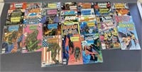 Group comic books - The Man of Steel, DC, Swamp