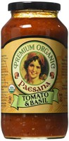 Paesana Organic Tomato Basil Sauce 25 Oz