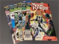 6 Moon Knight Marvel comic books - #1 2 3 4 5 6