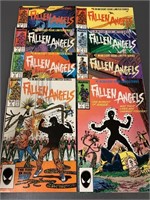 Fallen Angels Marvel comic book set #1 2 3 4 5 6