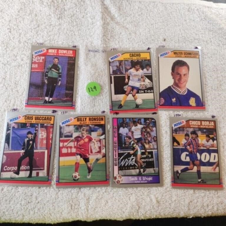 2-1990 Pacific Soccer Cards