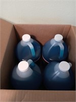 4-1 gallon bottles of windshield washer fluid