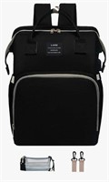 Backpack Diaper Bag Black