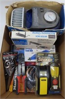 Air Compressor, Moisture Meter, Rotary Tool Kit,